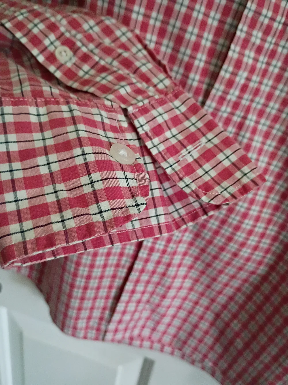 J. Crew red plaid
